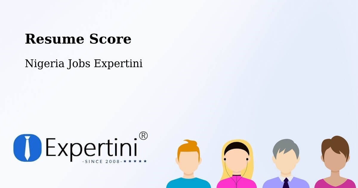Resume Score & Job Description Match Tool – Effium - Nigeria Jobs Expertini